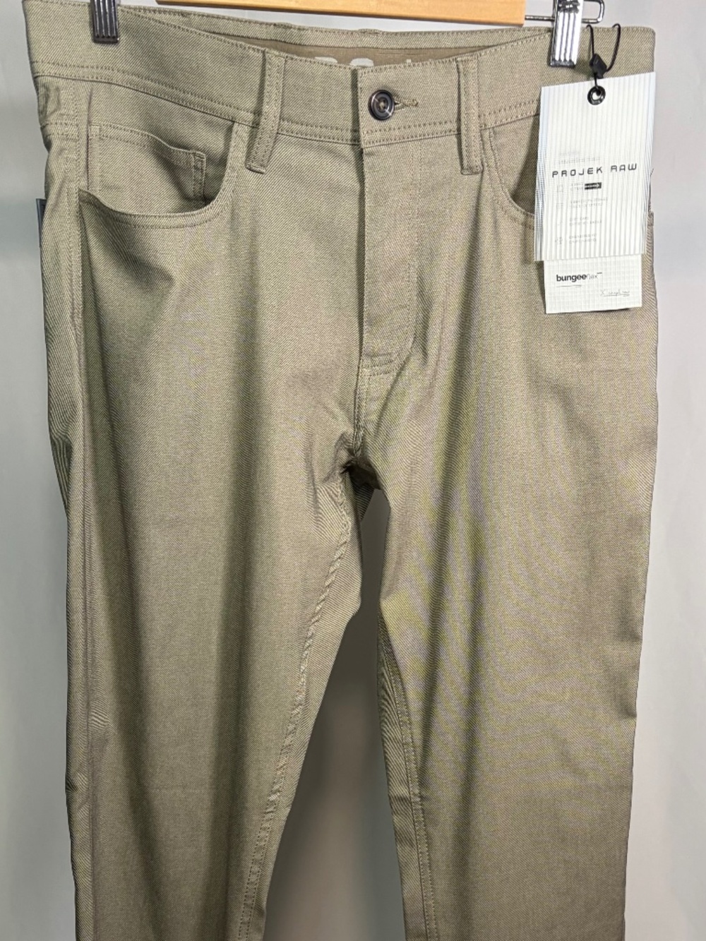 NWT Projek Raw Bungeeflex Stretch Pants Brown Size 32